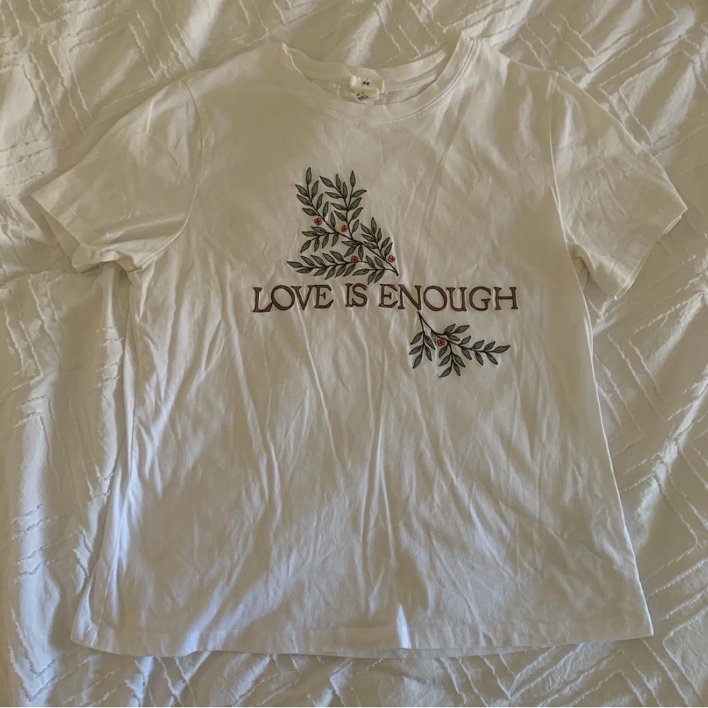 H&M embroidered shirt